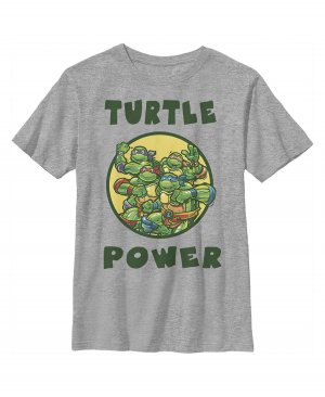 Детская футболка «Черепашки-ниндзя» для мальчиков «Turtle Power Circle» Nickelodeon