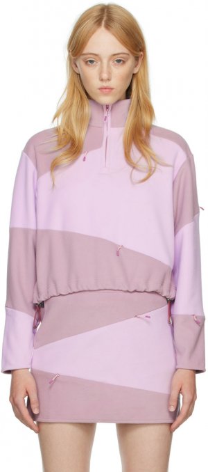 Фиолетовый хлопковый свитер Daniëlle Cathari