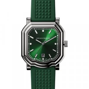 Наручные часы, зеленый Gerald Charles. Цвет: зеленый