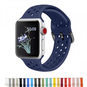 Силиконовый ремешок для Apple Watch Band 49 мм, 41 45 40 44 38 42 эластичный ремень, часов, браслет IWatch 3, 5, 6 SE, 7, 8 Ultra VA VOOM