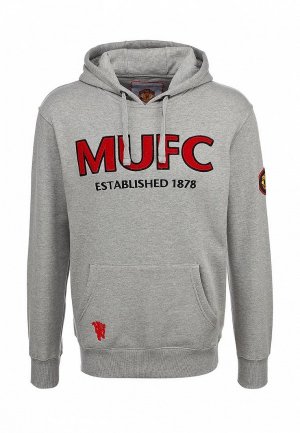 Худи Manchester United FC FC003EMASI58. Цвет: серый
