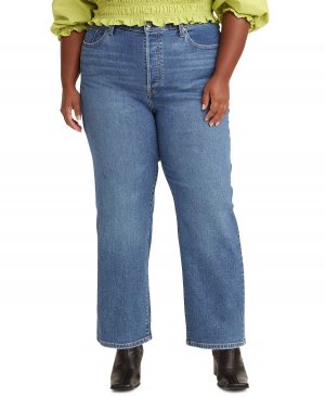 Прямые джинсы до щиколотки Trendy Plus с рельефной клеткой Levi's Levi's