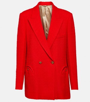 Двубортный пиджак everynight из смесовой шерсти, красный Blazé Milano