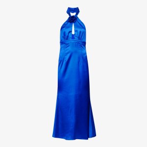 Платье макси из эластичной ткани с цветочной аппликацией , цвет cobalt Amy Lynn