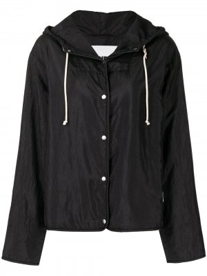 Lightweight hooded jacket Jil Sander. Цвет: черный