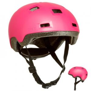 Шлем Для Катания На Роликах, Скейтборде, Самокате Детский Розовый B100 OXELO