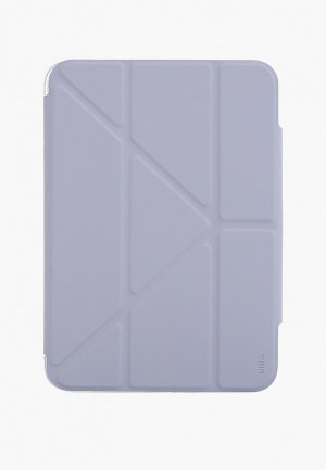 Чехол для планшета Uniq iPad Mini 8.3 (Gen 6), Camden 3-х. Цвет: фиолетовый