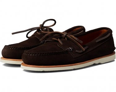 Топсайдеры  X Sunspel Authentic Original 2-Eye, цвет Amaretto Suede Sperry