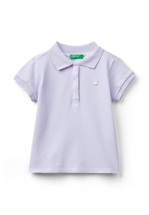 Рубашка-поло Regular Fit United Colors of Benetton, фиолетовый Benetton