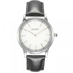 Наручные часы , серебряный, серый GUOU. Цвет: серый/серебристый/серый..