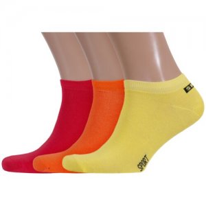Комплект из 3 пар мужских носков микс 2, размер 29 (43-45) ХОХ. Цвет: мультиколор