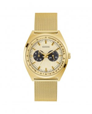 Мужские часы Blazer GW0336G2 со стальным и золотым ремешком , золотой Guess