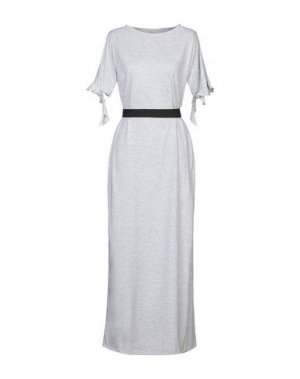 Длинное платье GIN & GER. Цвет: серый