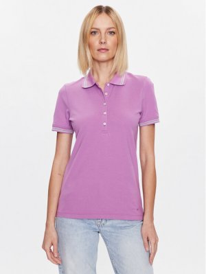 Рубашка поло стандартного кроя, фиолетовый Geox