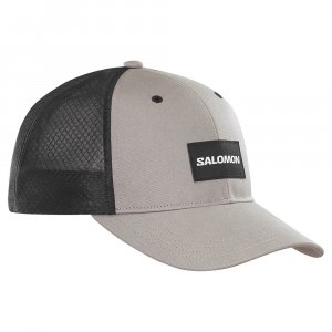 Бейсболка Trucker Curved, серый Salomon