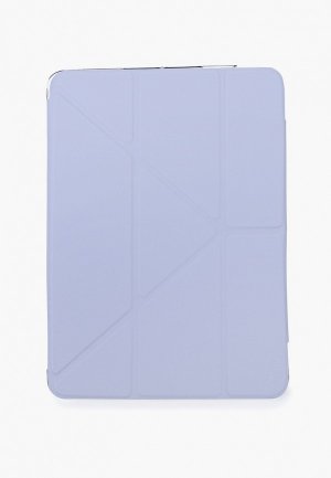 Чехол для планшета Uniq iPad Air 10.9 (Gen 4-5), Camden 3-х позиционный, с опцией хранения и зарядки стилуса. Цвет: фиолетовый