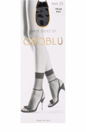 Капроновые носки Oroblu. Цвет: черный