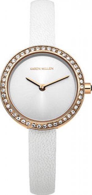 Fashion наручные женские часы KM146WRG. Коллекция AW-4 Karen Millen