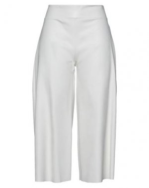 Укороченные брюки SUSY-MIX. Цвет: белый