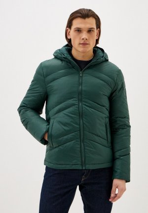 Куртка утепленная U.S. Polo Assn.. Цвет: зеленый