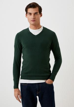 Пуловер Y.Two. Цвет: зеленый