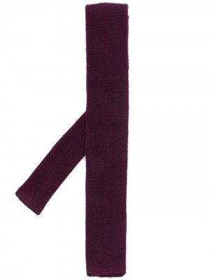 Трикотажный галстук N.Peal. Цвет: фиолетовый