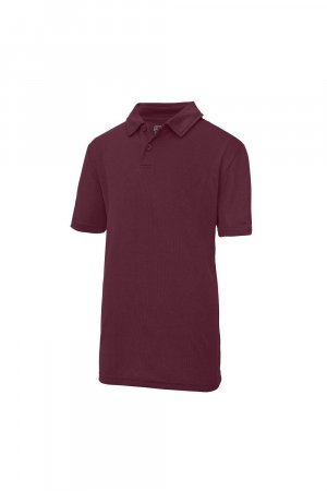 Спортивная однотонная рубашка-поло (2 шт.) , красный Just Cool