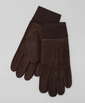 Перчатки GL-0125 DBROWN HENDERSON. Цвет: коричневый