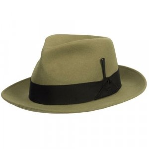 Шляпа, зеленый Bailey. Цвет: оливковый