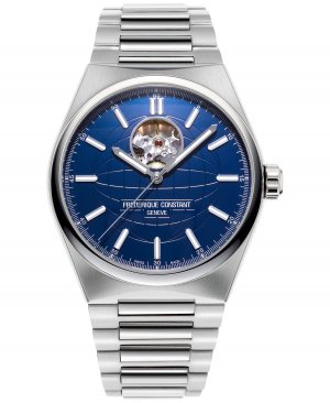 Мужские швейцарские автоматические часы Highlife Heart Beat с браслетом из нержавеющей стали, 41 мм Frederique Constant Frédérique