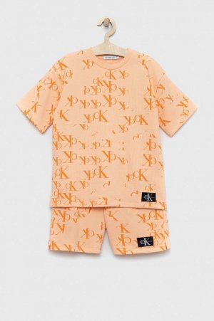 Детский комплект , оранжевый Calvin Klein Jeans