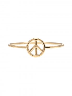 Кольцо с символом пацифики Aurelie Bidermann. Цвет: золотистый