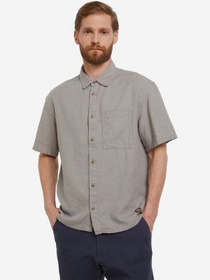 Рубашка с коротким рукавом мужская, Серый Cordillero. Цвет: серый