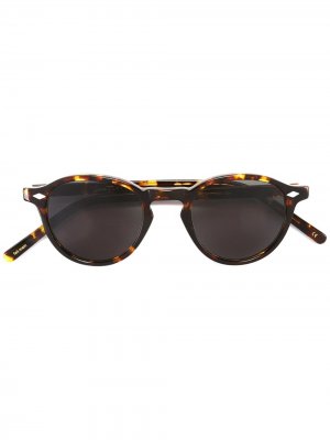 Солнцезащитные очки Sosi Lesca. Цвет: коричневый