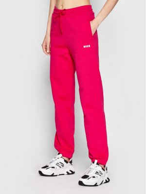 Спортивные брюки стандартного кроя Msgm, розовый MSGM