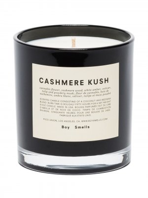 Ароматическая свеча Cashmere Kush Boy Smells. Цвет: черный