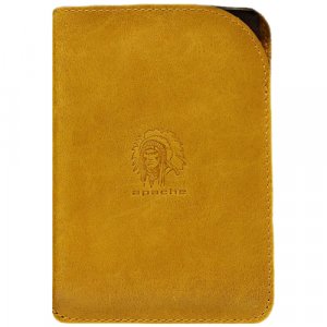 Обложка для паспорта , желтый Apache. Цвет: желтый
