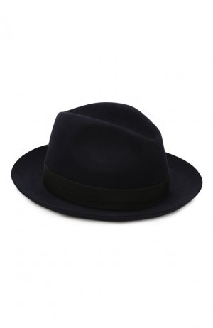 Фетровая шляпа Loro Piana. Цвет: темно-синий