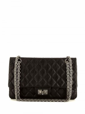 2.55 Mademoiselle shoulder bag Chanel Pre-Owned. Цвет: черный