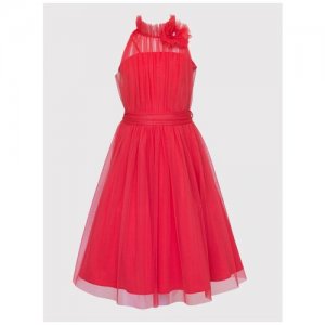 Платье , размер 146, красный SLY. Цвет: красный