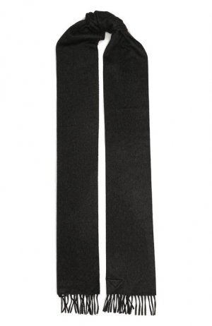 Кашемировый шарф Prada. Цвет: серый