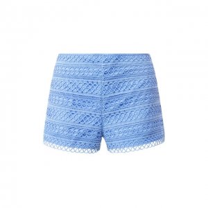 Хлопковые шорты Charo Ruiz Ibiza. Цвет: голубой