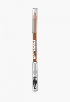 Карандаш для бровей Maybelline New York Brow Precise Shaping Pencil, темный блонд, 0, 8 г. Цвет: коричневый