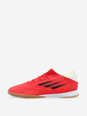 Бутсы мужские X Speedflow.3 IN, Красный adidas. Цвет: красный