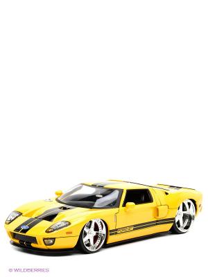 Машина 2005 Ford GT- Andrea Racing V Jada. Цвет: желтый