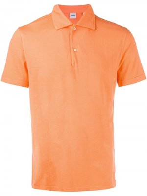 Рубашка-поло из джерси Aspesi. Цвет: оранжевый