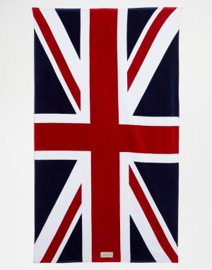 Полотенце с британским флагом Jack Wills. Цвет: мульти