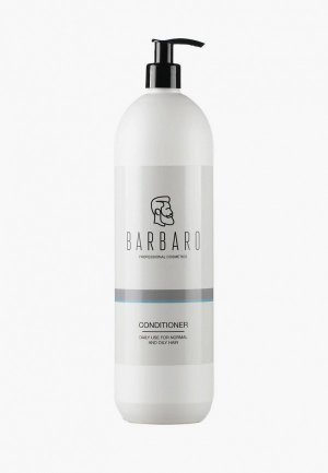 Кондиционер для волос Barbaro ежедневного ухода, 1000 мл. Цвет: белый