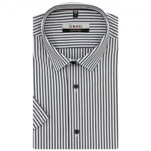Рубашка , размер 174-184/40, серый GREG. Цвет: серый