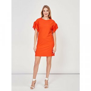 Платье , размер 42, оранжевый AnnaRita N. Цвет: оранжевый